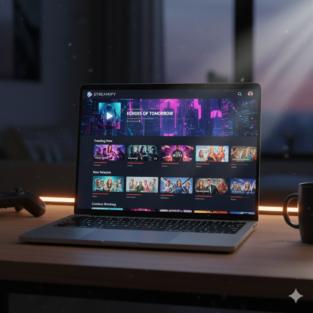 Video Streaming Platform screenshot